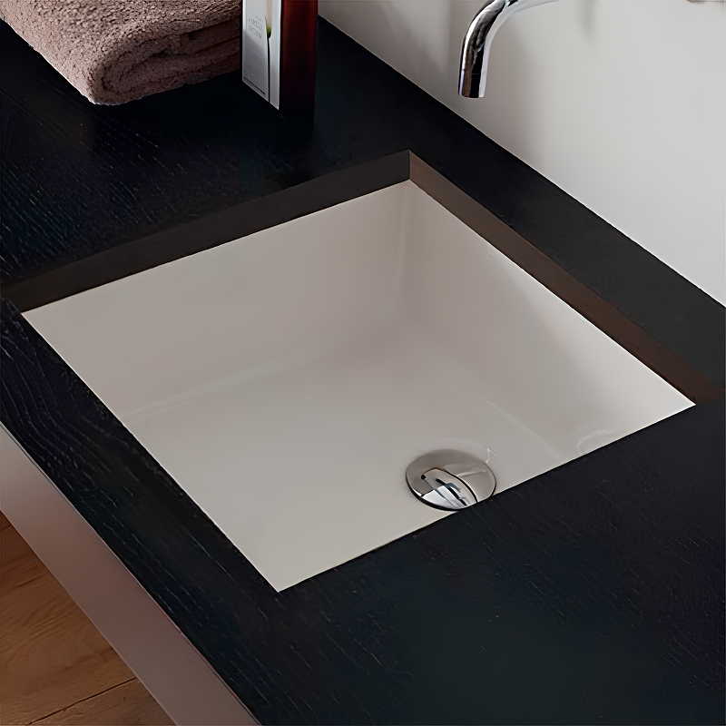 Раковина Scarabeo Gaia-Tech-Miky 42 8089 Белая от магазина ЛесКонПром.ру