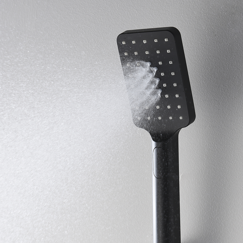 Душевая система WasserKRAFT A172071 Черная матовая от магазина ЛесКонПром.ру