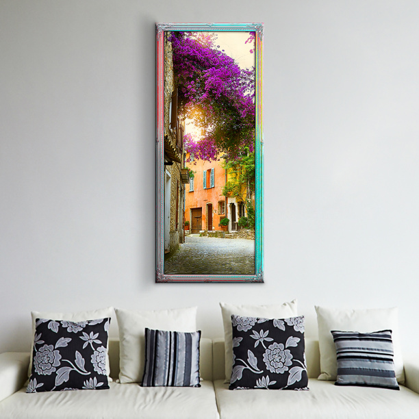 Канвас Дворик 120х50 см от магазина ЛесКонПром.ру