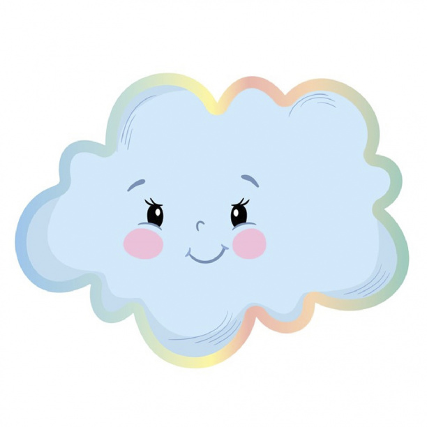 Постер фигурный Тучка 30х40 см от магазина ЛесКонПром.ру