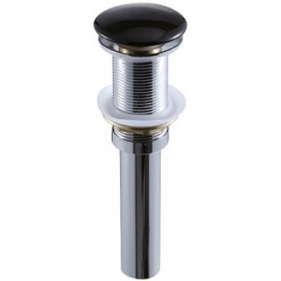 Донный клапан SantiLine SL-112 Черный матовый от магазина ЛесКонПром.ру