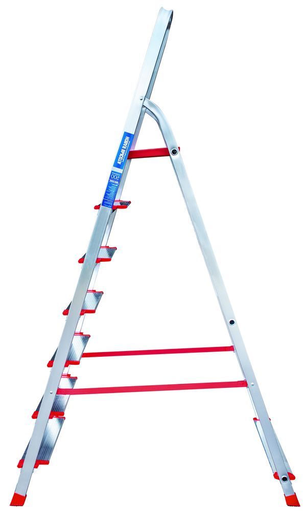 Стремянка профессиональная алюминиевая Новая Высота 7 ступеней (арт. 5110107) от магазина ЛесКонПром.ру