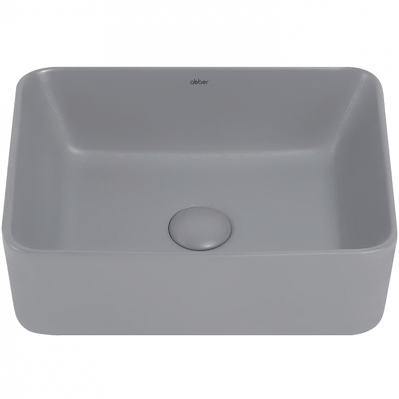 Раковина-чаша Abber Rechteck 40 AC2213MG Серая матовая от магазина ЛесКонПром.ру