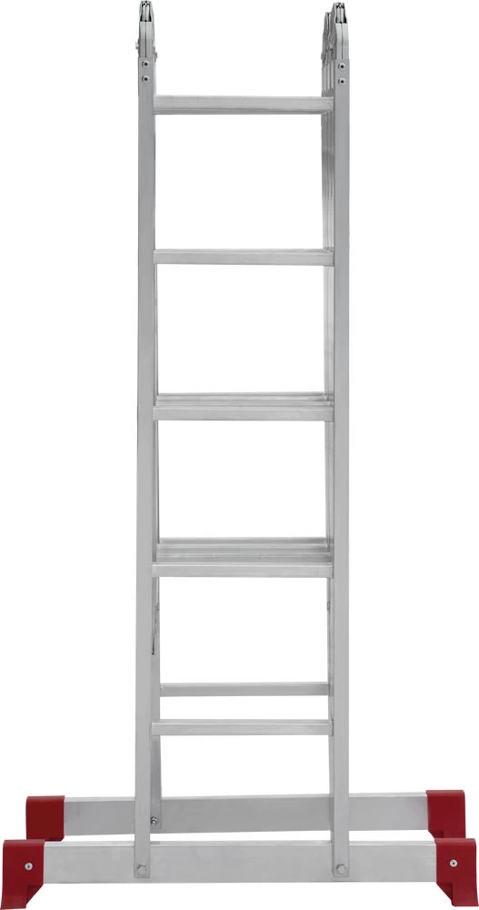 Алюминиевая четырехсекционная лестница-трансформер 340 мм NV2320 НОВАЯ ВЫСОТА 2Х4+2Х5 арт.2320245 от магазина ЛесКонПром.ру