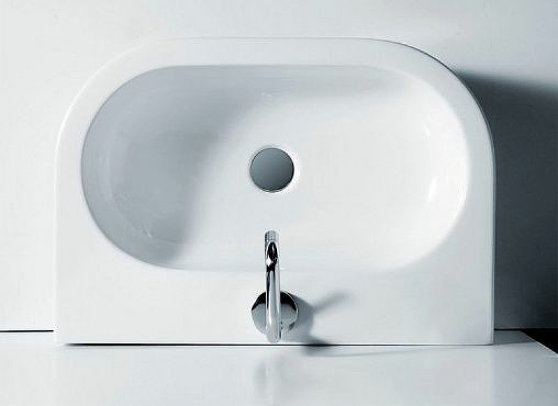 Раковина Kerasan Flo 60 314201*1 Белая от магазина ЛесКонПром.ру