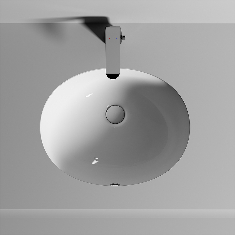 Раковина Ceramica Nova Element 50 CN6042 Белая от магазина ЛесКонПром.ру