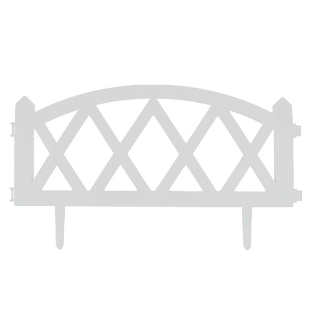 Забор декоративный MODERN белый от магазина ЛесКонПром.ру