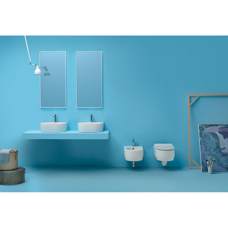 Раковина Kerasan Flo 50 314101*1 Белая от магазина ЛесКонПром.ру