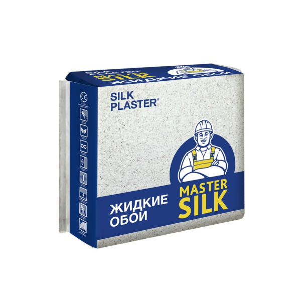 Жидкие обои SILK PLASTER MASTER SILK MS-163, 750 г от магазина ЛесКонПром.ру