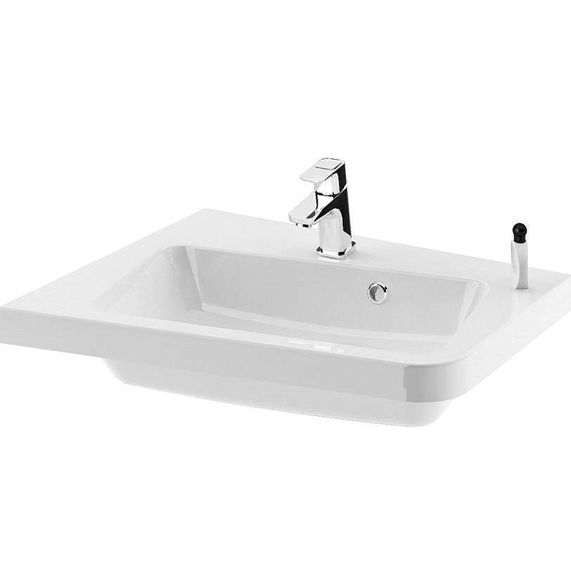 Раковина Ravak 10° 55 L XJIL1155000 угловая Белая от магазина ЛесКонПром.ру