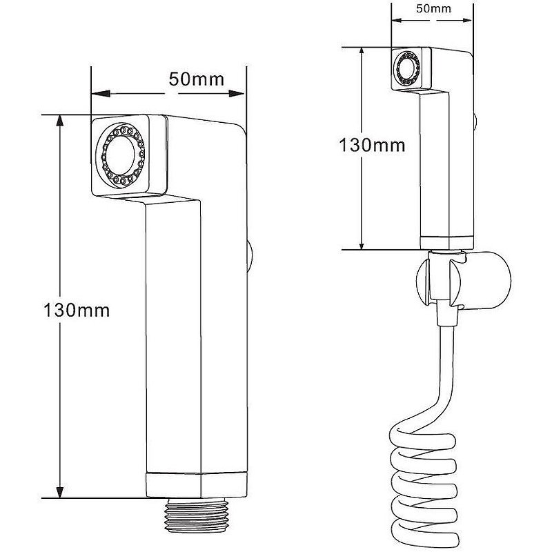 Гигиенический душ Orange HS021cr Хром от магазина ЛесКонПром.ру
