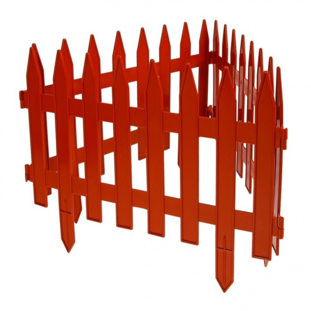 Забор декоративный GOTIKA терракот от магазина ЛесКонПром.ру
