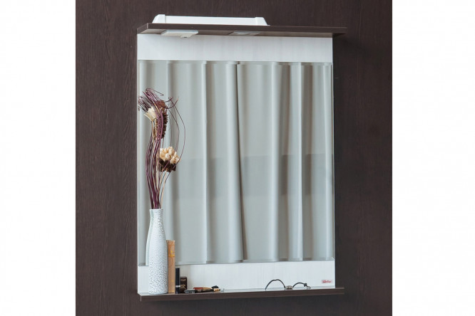 Зеркало с полкой Sanflor Толедо 80353229 от магазина ЛесКонПром.ру