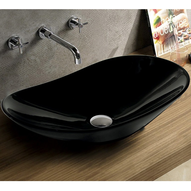 Раковина-чаша CeramaLux 61 7811AB Черная от магазина ЛесКонПром.ру
