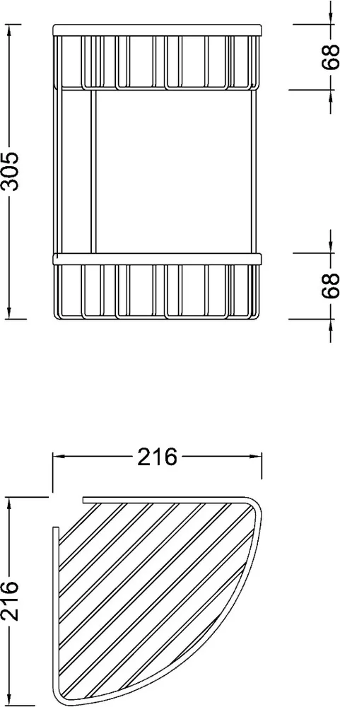 Полка Timo Saona 13082/03 чёрный от магазина ЛесКонПром.ру