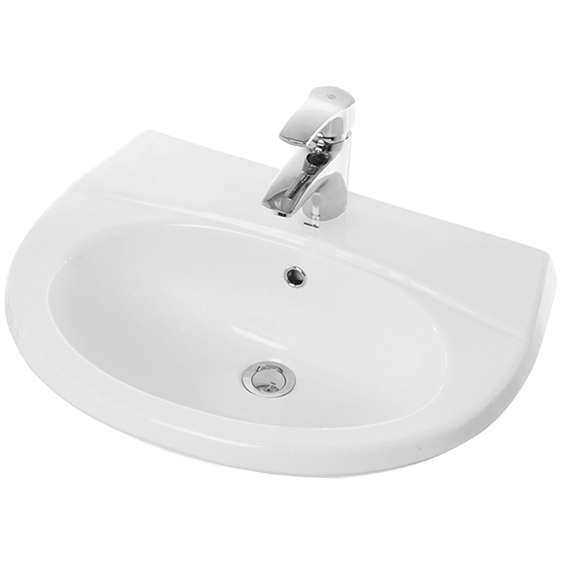 Раковина Sanita Виктория 60 VIC55SAWB01 Белая от магазина ЛесКонПром.ру