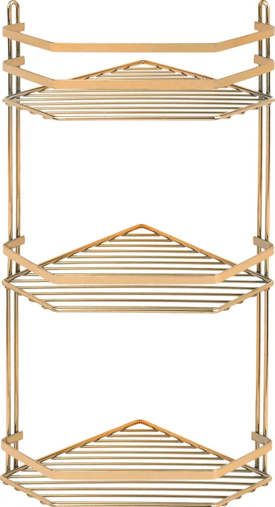 Полка Tekno-tel ES076G золотистая от магазина ЛесКонПром.ру