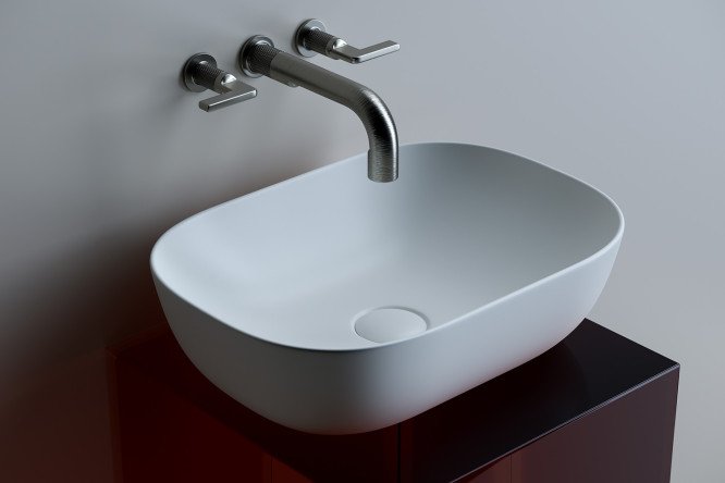 Умывальник накладной CERAMICA NOVA Element 80551202 от магазина ЛесКонПром.ру