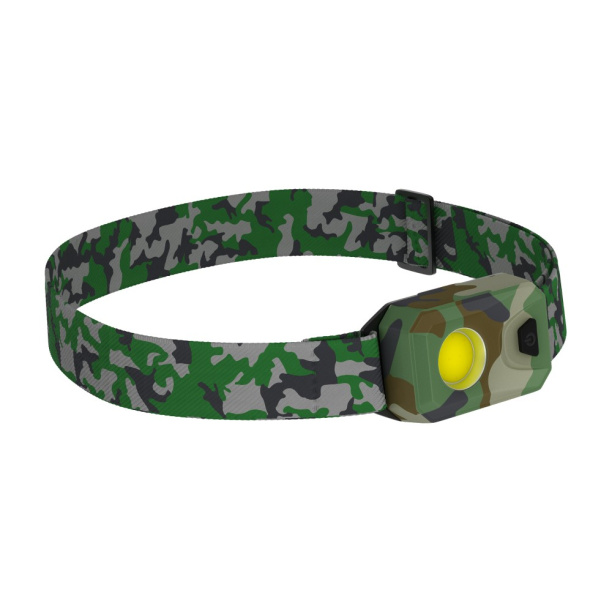 Фонарь налобный Рекорд камуфляж 2 Вт 3хААА от магазина ЛесКонПром.ру