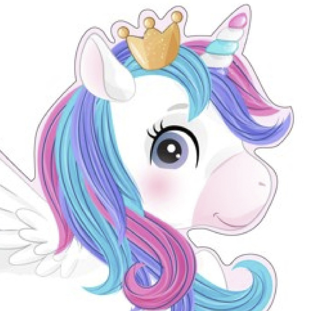 Постер фигурный Единорог 33х32 см от магазина ЛесКонПром.ру