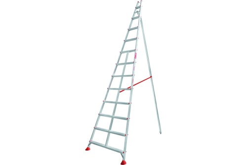 Стремянка профессиональная алюминиевая садовая Новая Высота NV3191 12 ступеней (арт. 3191112) от магазина ЛесКонПром.ру