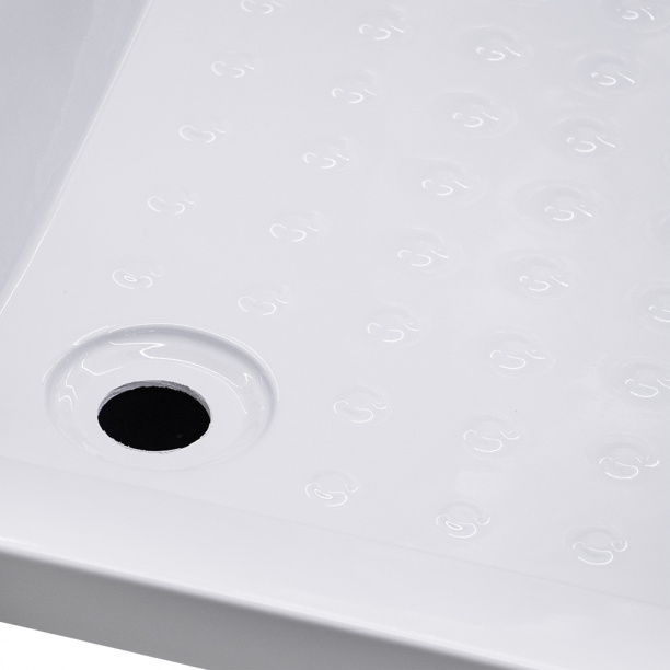 Душевой поддон FLUMEN 90х90х15 см акриловый от магазина ЛесКонПром.ру