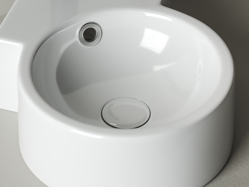 Раковина Ceramica Nova Element 31 CN5019 Белая от магазина ЛесКонПром.ру