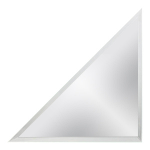 Плитка зеркальная Омега Гласс 300х300 мм треугольник с фацетом серебро