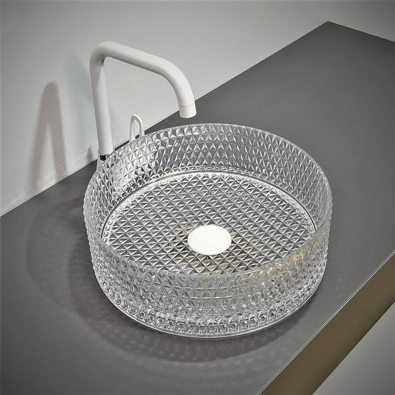 Раковина-чаша Comforty 36 GL01 00-00011840 Прозрачная от магазина ЛесКонПром.ру