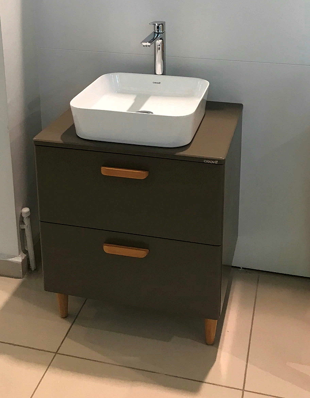 Раковина-чаша Creavit Ultra 40 UL040-00CB00E-0000 Белая от магазина ЛесКонПром.ру