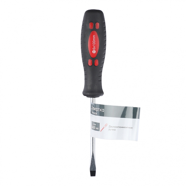 Отвертка плоская KRONS SL6х100 мм от магазина ЛесКонПром.ру