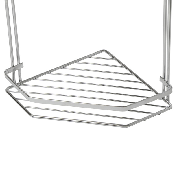 Полка сетчатая VANSTORE Modern 2-ярусная угловая от магазина ЛесКонПром.ру