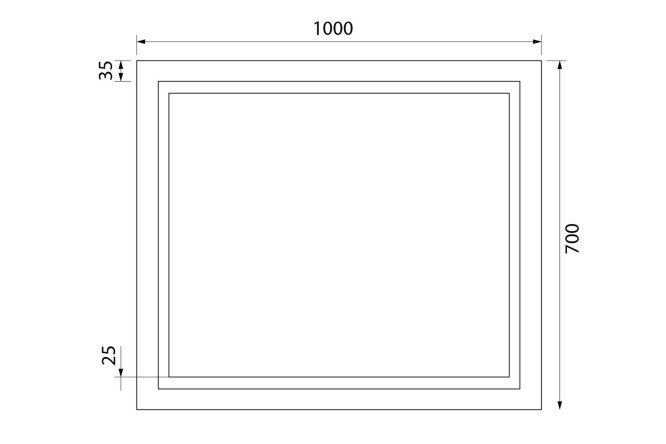 Зеркало с подсветкой IDDIS Zodiac 80548797 от магазина ЛесКонПром.ру