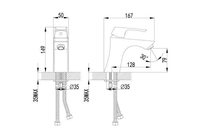 Смеситель для раковины LEMARK Unit 80440936 от магазина ЛесКонПром.ру