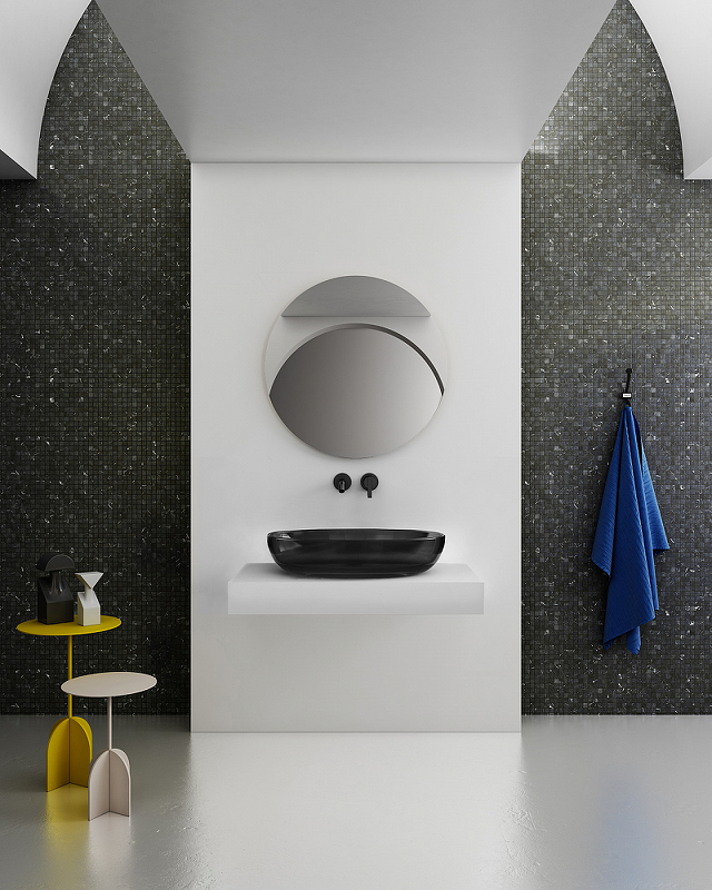 Раковина-чаша Abber Kristall 60 AT2801Onyx Черная от магазина ЛесКонПром.ру