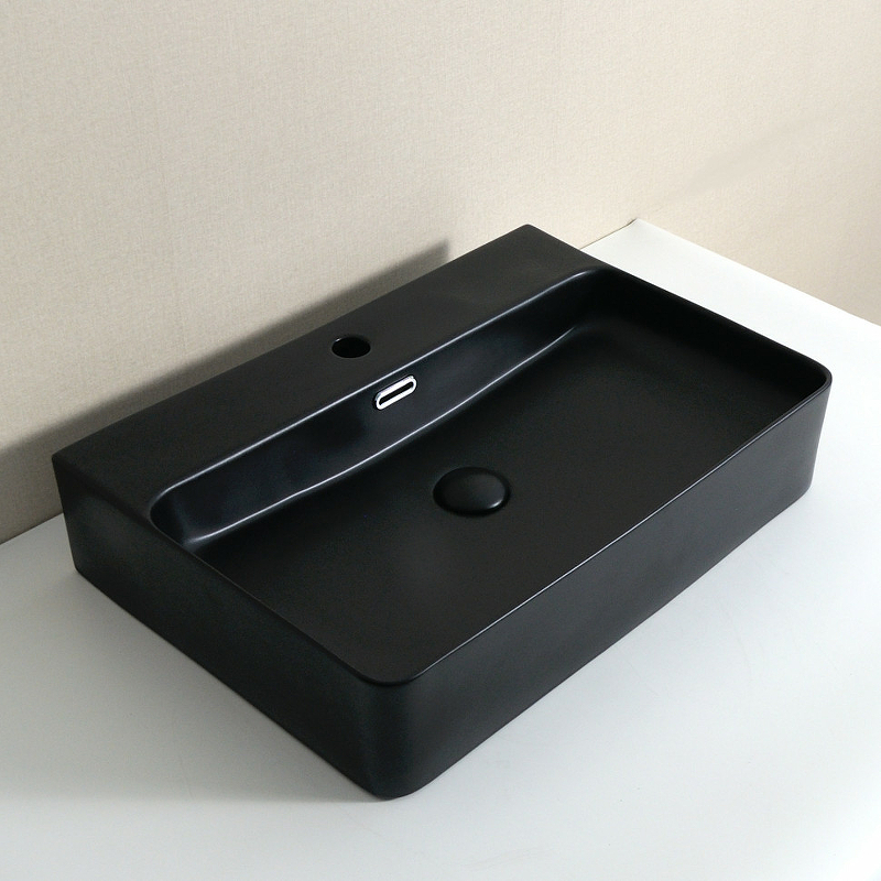 Раковина CeramaLux 60 8145MB Черная матовая от магазина ЛесКонПром.ру