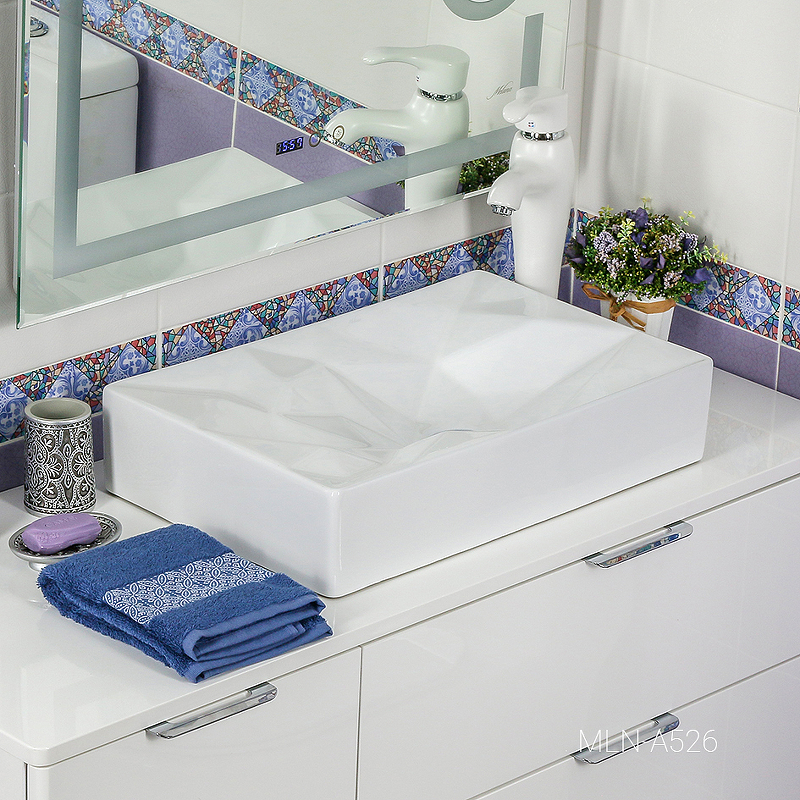 Раковина Melana 57 MLN-A526 Белая от магазина ЛесКонПром.ру