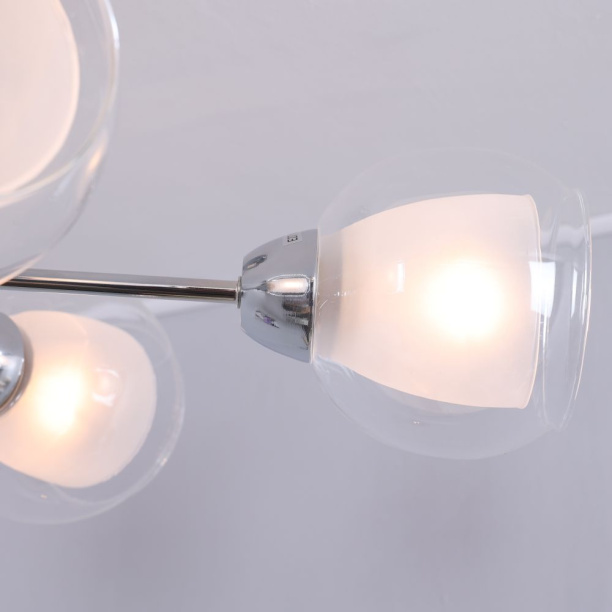 Люстра потолочная Schaffner Чело 6х60 Вт Е27 от магазина ЛесКонПром.ру