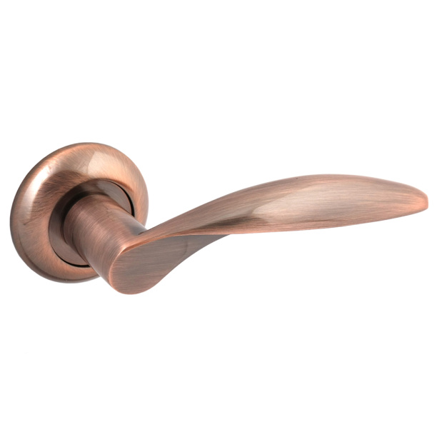 Дверные ручки Megapolis London 0820 медь от магазина ЛесКонПром.ру