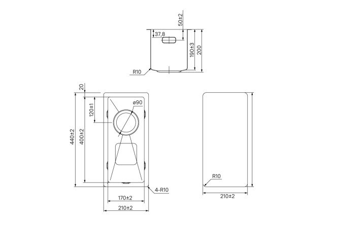 Мойка врезная IDDIS Edifice 80550586 от магазина ЛесКонПром.ру