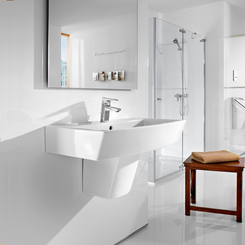 Раковина Roca Hall 55 327881000 Белая от магазина ЛесКонПром.ру