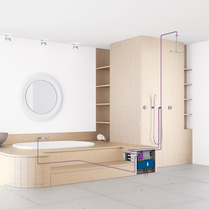 Верхний душ Grohe Rainshower Cosmopolitan 2747 Хром от магазина ЛесКонПром.ру
