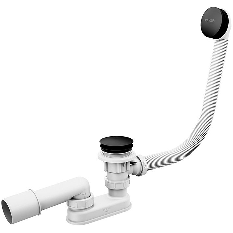 Слив-перелив Ravak X01746 click-clack Черный от магазина ЛесКонПром.ру