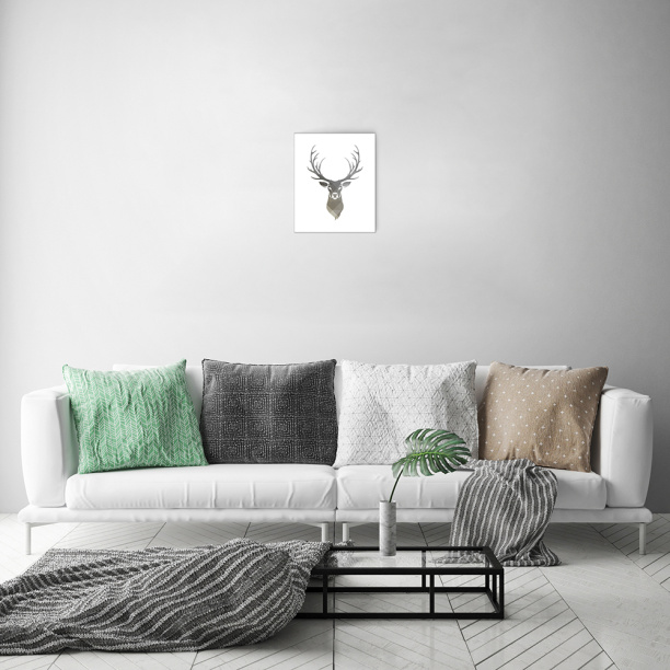 Канвас Лама №2 31х38 см от магазина ЛесКонПром.ру