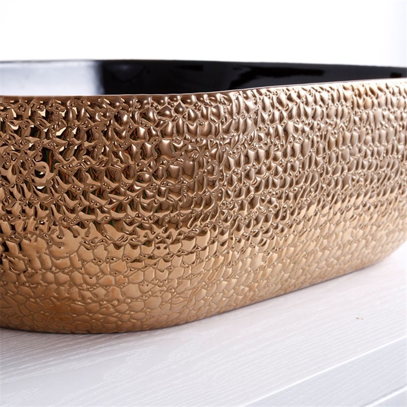 Раковина-чаша Mira 51 MR-5141BG Черная Золото от магазина ЛесКонПром.ру