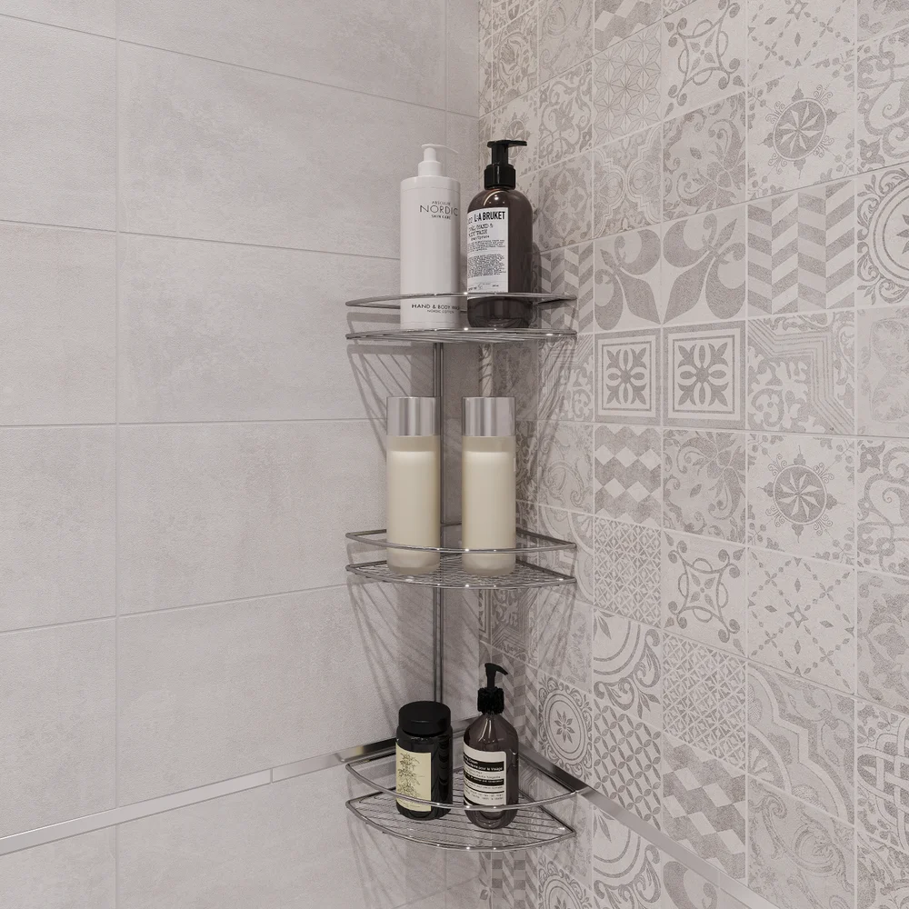 Полка DIWO Смоленск П16163 хром от магазина ЛесКонПром.ру