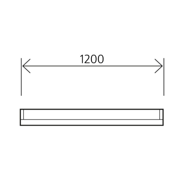 Светильник для светодиодной лампы Smartbuy T8 G13 1200 мм от магазина ЛесКонПром.ру