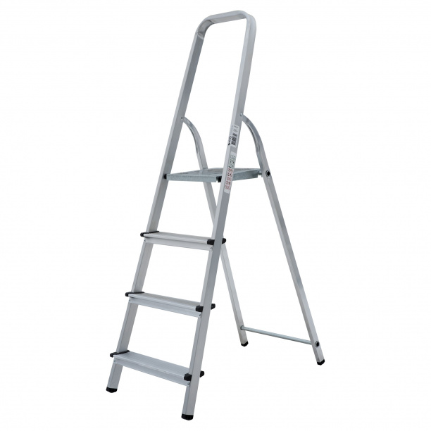 Стремянка алюминиевая Новая Высота 4 ступени от магазина ЛесКонПром.ру