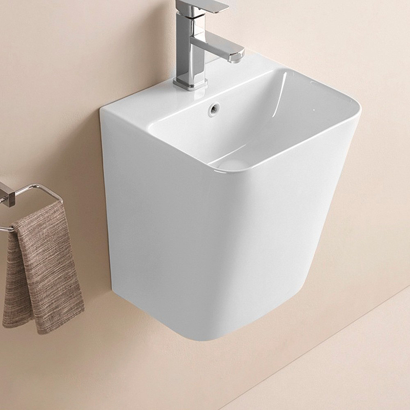 Раковина CeramaLux 38 500Q Белая глянцевая от магазина ЛесКонПром.ру