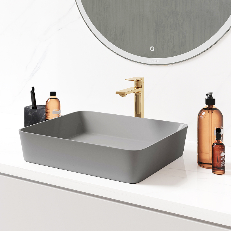 Раковина-чаша Grossman 48 GR-3016GM Серая матовая от магазина ЛесКонПром.ру